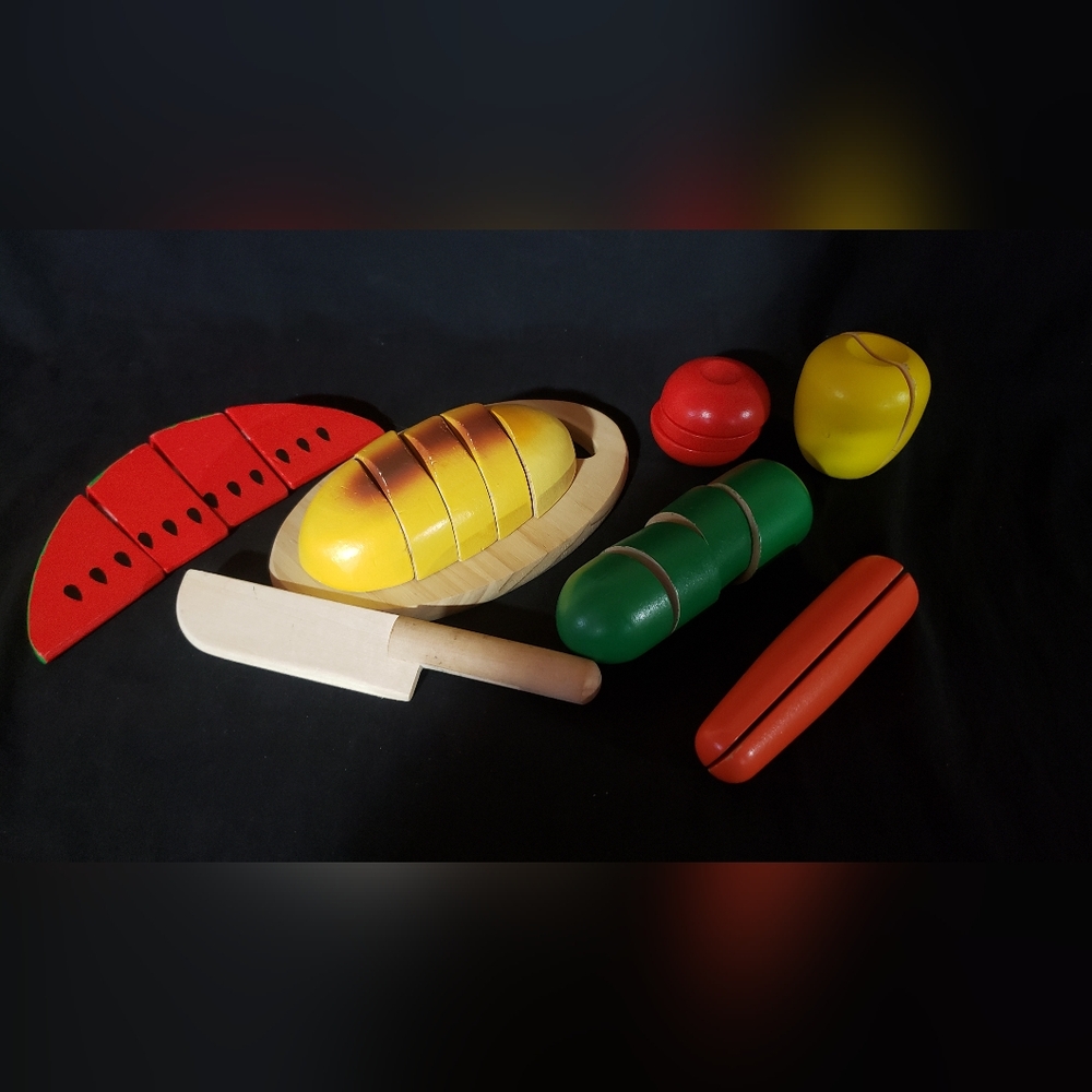 Melissa & Doug Wooden Food Set